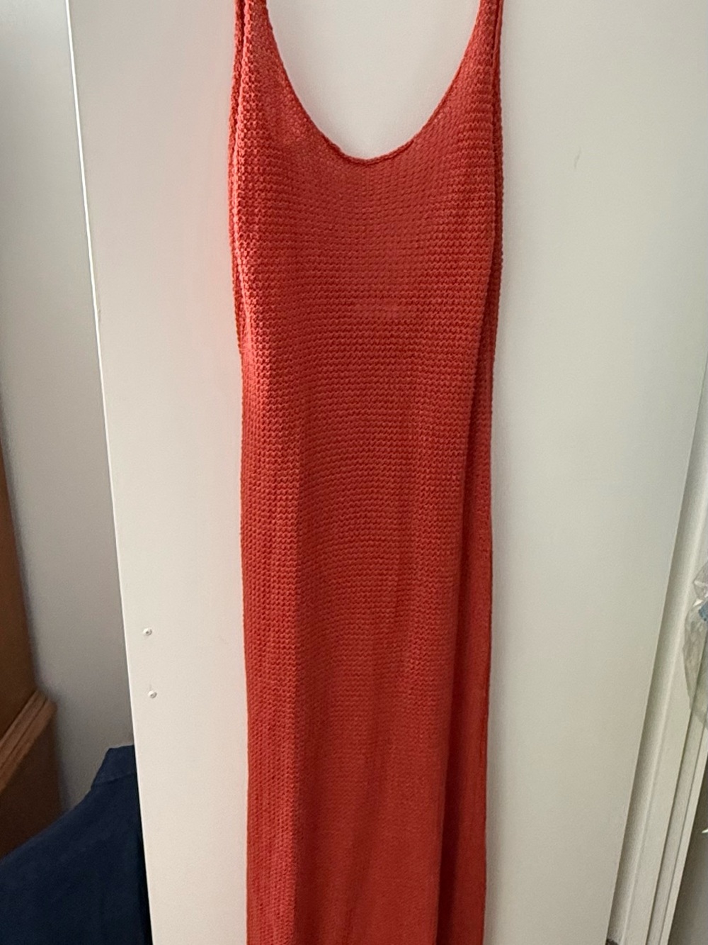 Onia Coral Knit Maxi Dress